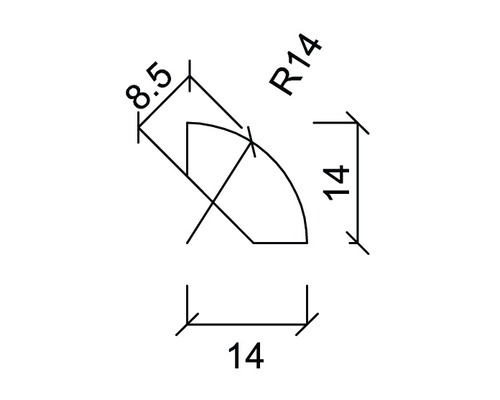 Desen tehnic cu dimensiuni