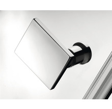 Buton pătrat pentru cabină de duș, din metal