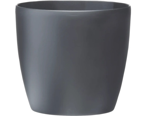 Mască pentru flori elho Brussels, plastic, Ø 25 cm, antracit Mască pentru flori elho Brussels, plastic, Ø 25 cm, antracit