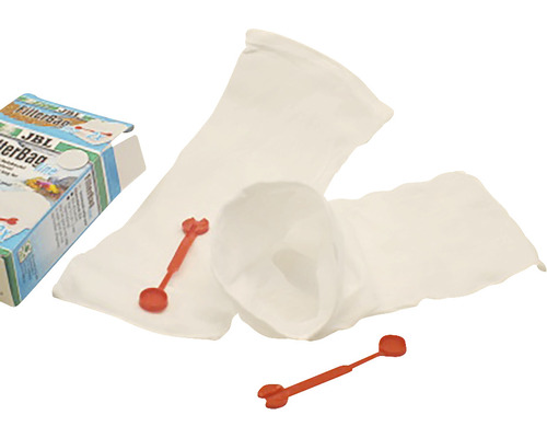 Sac de filtrare JBL cu cleme de închidere și ambalaj
