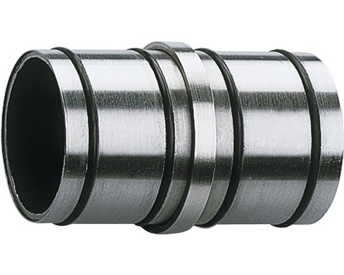 Conector metalic pentru conducte cu inele de etanșare