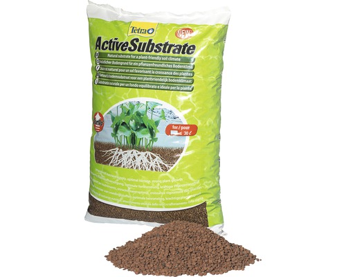 Substrat pentru acvariu Tetra Active Substrate 3 l Tetra ActiveSubstrate substrat pentru plante în sac cu grămadă de pământ