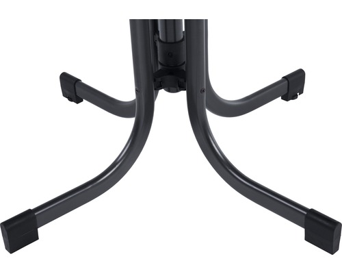 Vizualizare detaliată a cadrului de bază al unei mese