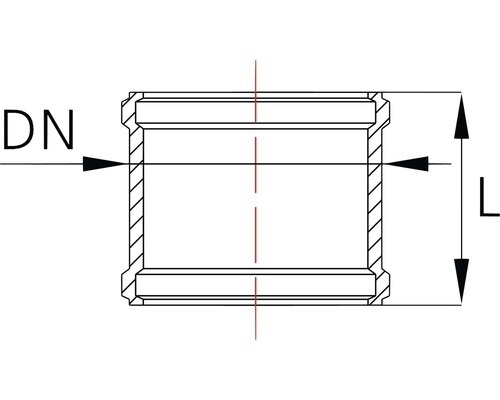 Schema racordului de țeavă cu indicații de dimensiuni