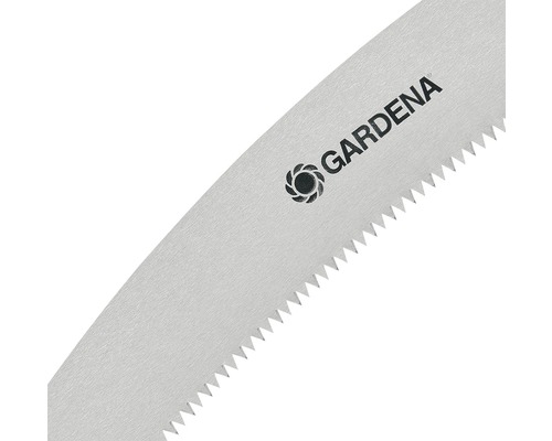Sigla Gardena pe un ferăstrău pentru crengi