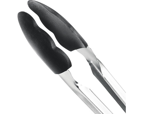 Clește de bucătărie din oțel inoxidabil cu vârfuri din silicon