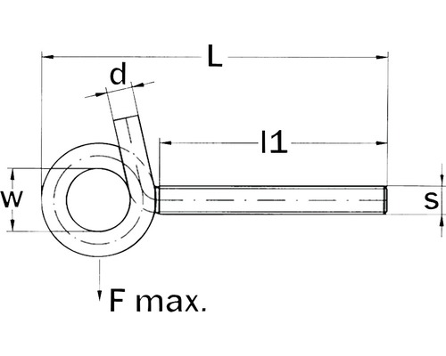 Desen tehnic al unui element de arc de torsiune cu dimensiuni