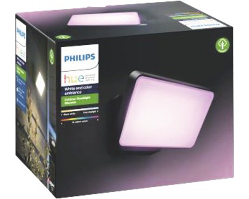 Proiector de exterior Philips Hue Discover în ambalajul produsului