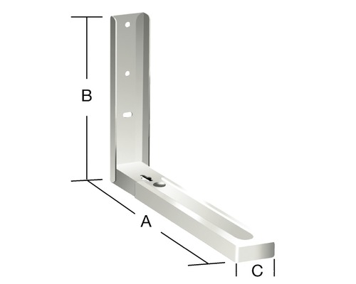 Suport pentru cuptor cu microunde cu dimensiuni