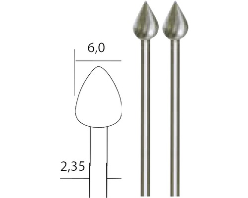 Imagine a două freze cu dimensiuni