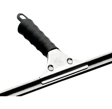 Racletă pentru geamuri cu mâner negru și cadru metalic