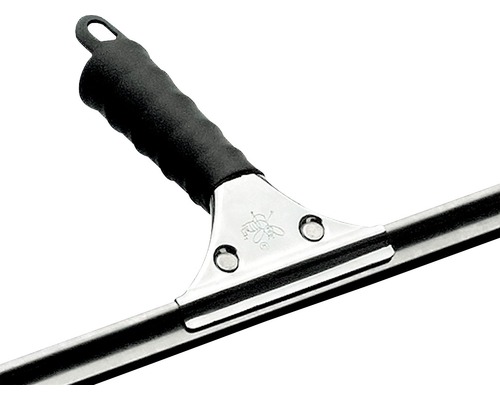 Racletă pentru geamuri cu mâner negru și cadru metalic