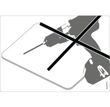 Simbol pentru găurire interzisă