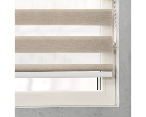 Fereastră cu rulou dublu modern pentru controlul luminii