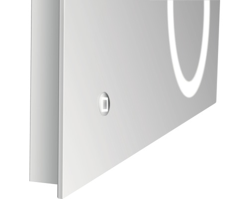 Dulap cu oglindă alb cu iluminare