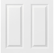Foaie de ușă Pertura Pila clasic fibrolemnoasă albă 198,5x86 cm stânga-thumb-2