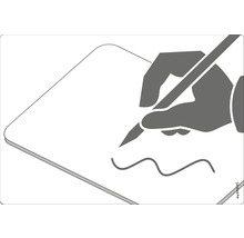 Simbol: Scriere cu stiloul pe hârtie