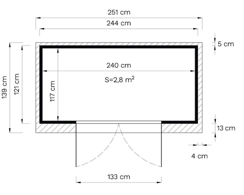 Plan cu dimensiuni