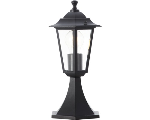 Lampa soclu neagră cu bec