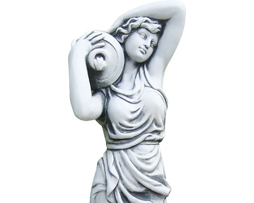Statuie de grădină a unei femei cu amforă
