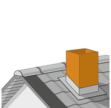Tablă de coș PRECIT pentru toate tipurile de acoperiș 0,45x1000x1250 mm mahon-thumb-1