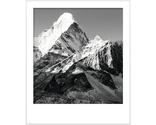 Imagine decorativă înrămată cu un peisaj montan