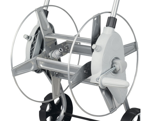 Cărucior cu tambur pentru furtunuri de grădină