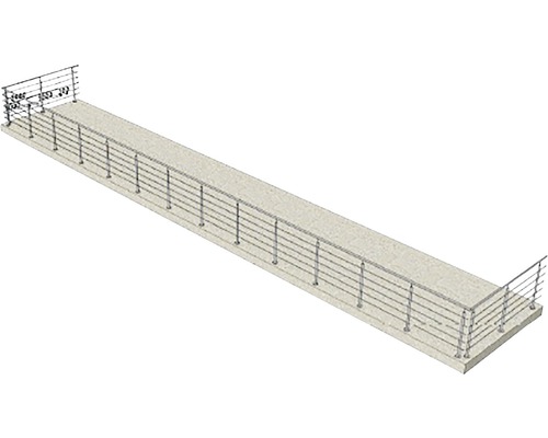 Ilustrație a unui pod cu balustradă