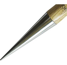 Daltă cu mâner din lemn și feronerie metalică