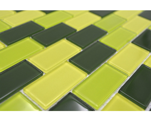 Plăci de mozaic din sticlă de formă rectangulară