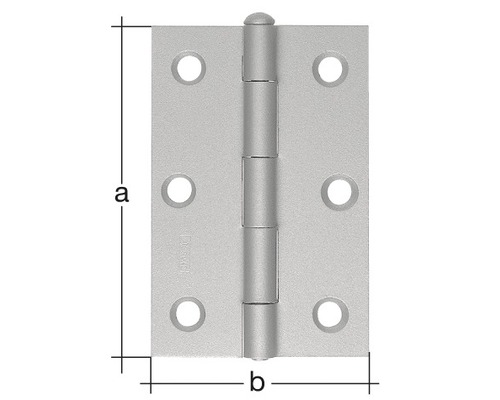 Balama de ușă cu dimensiuni