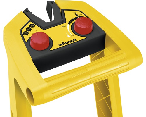 Vizualizare detaliată a dispozitivului de curățare a rolelor de vopsea Wagner