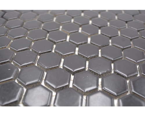 Plăci de mozaic în formă hexagonală