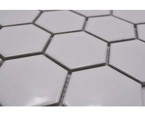 Plăci ceramice hexagonale, mozaic