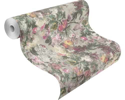 Rola de tapet cu model floral