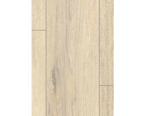 Prim-plan cu podea laminată cu structură de lemn