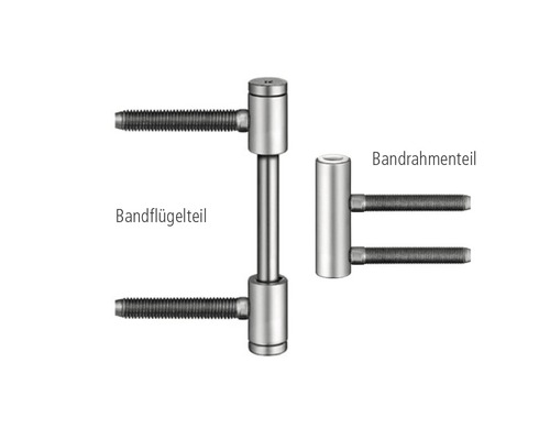 Balamală de ușă ajustabilă cu filet pentru înșurubare