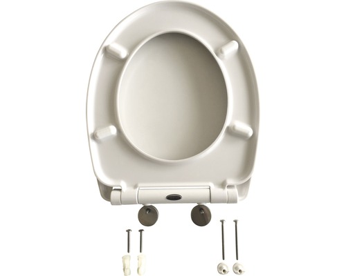 Capac de toaletă cu material de fixare