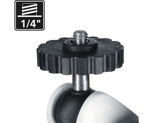 Cap trepied cu șurub de 1/4 inch