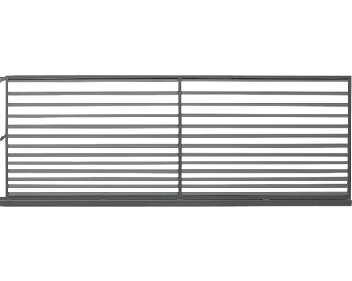 Element de gard metalic pentru designul grădinii