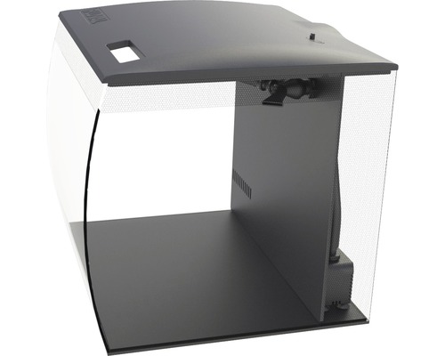 Acvariu dreptunghiular cu capac