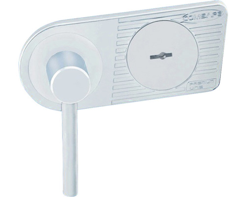 Siguranță fereastră cu buton rotativ și cheie