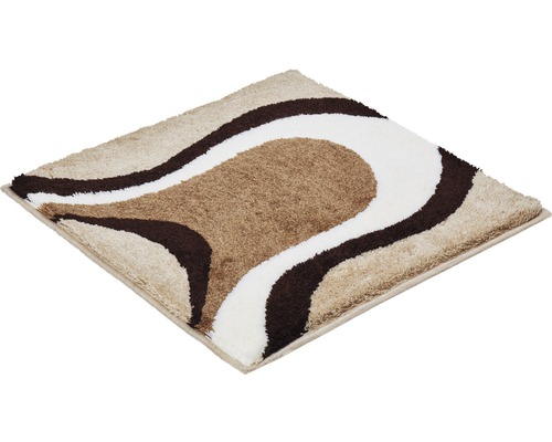 Covoraș de baie pătrat cu model ondulat