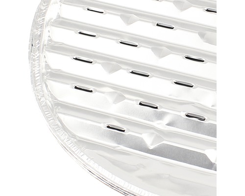 Placă de grătar din aluminiu cu caneluri