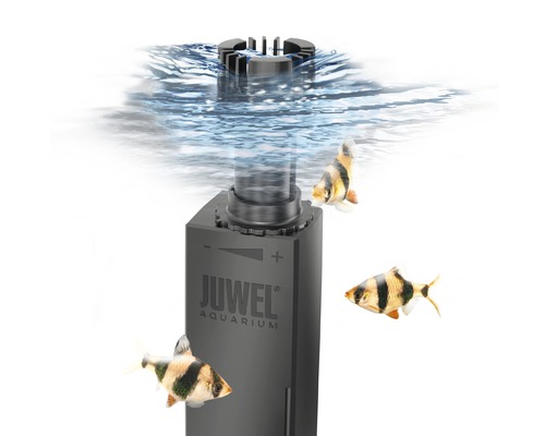 Filtru de acvariu Juwel cu apă și pești