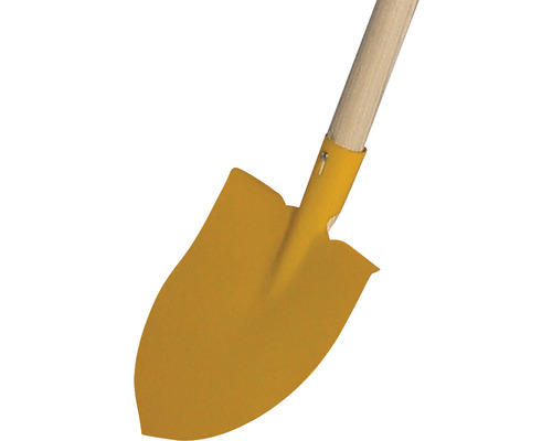 Cazma de grădină cu mâner de lemn și lamă de oțel