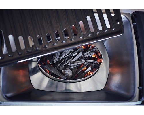 Grătar cu cărbune și grătar de grătar