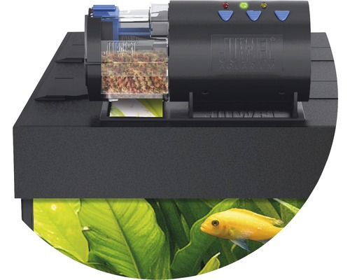 Hrănitor automat pentru un acvariu