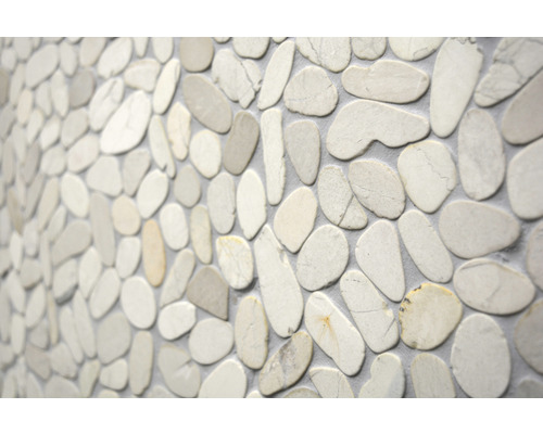 Plăci de faianță cu aspect de pietriș pentru interior