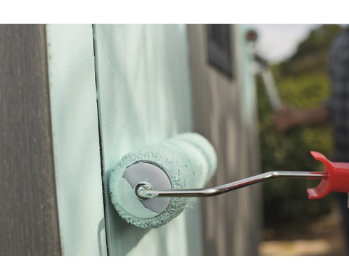 Vopsirea unei fațade cu trafaletul